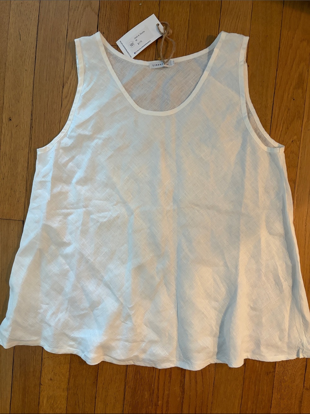 NWT Linen Casa Top Medium